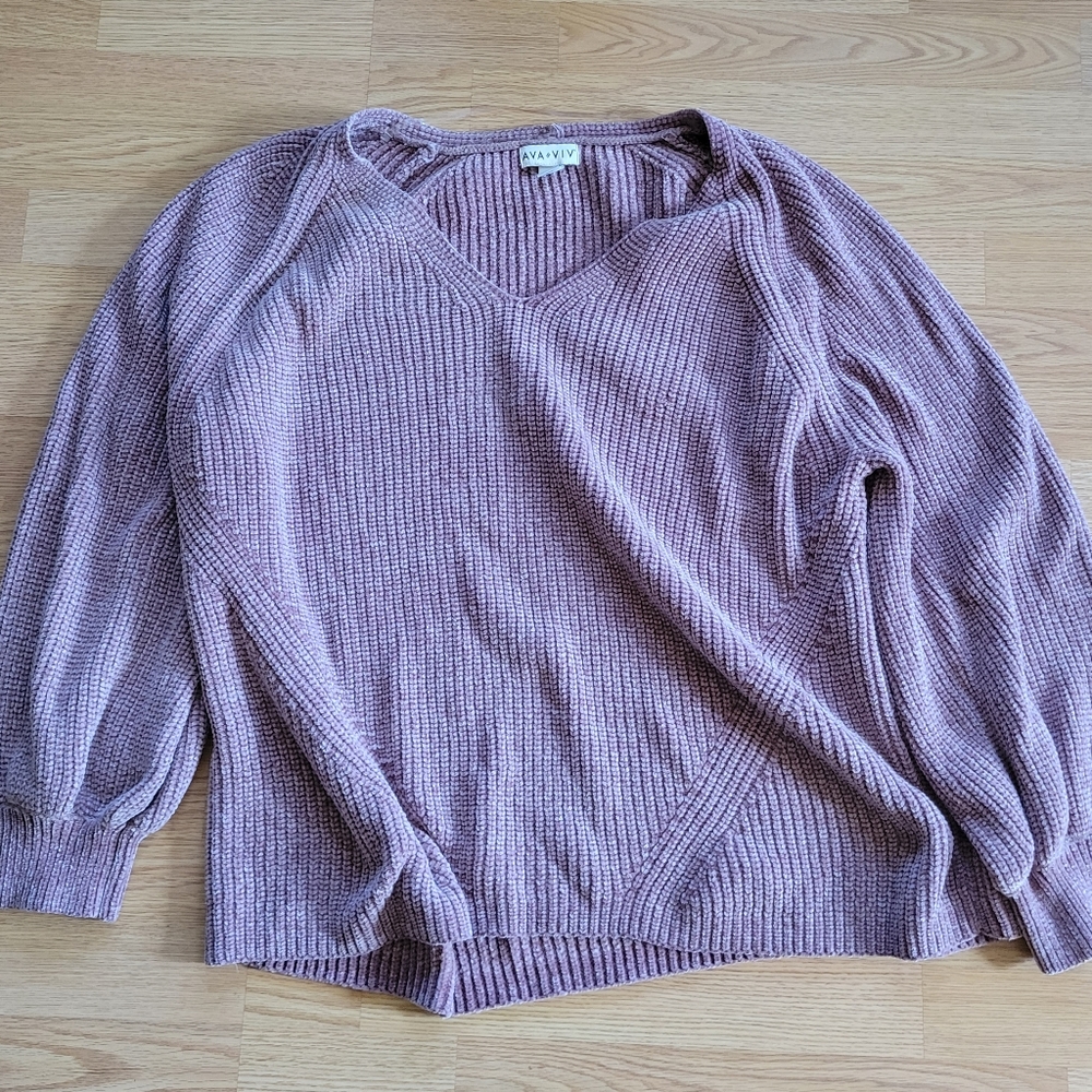 Pink super soft sweater
